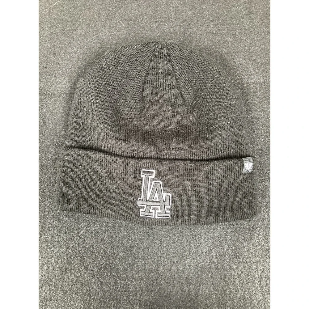 47' Los Angeles Dodgers Beanie Men's‎ One Size Black Baseball MLB Winter Outdoor